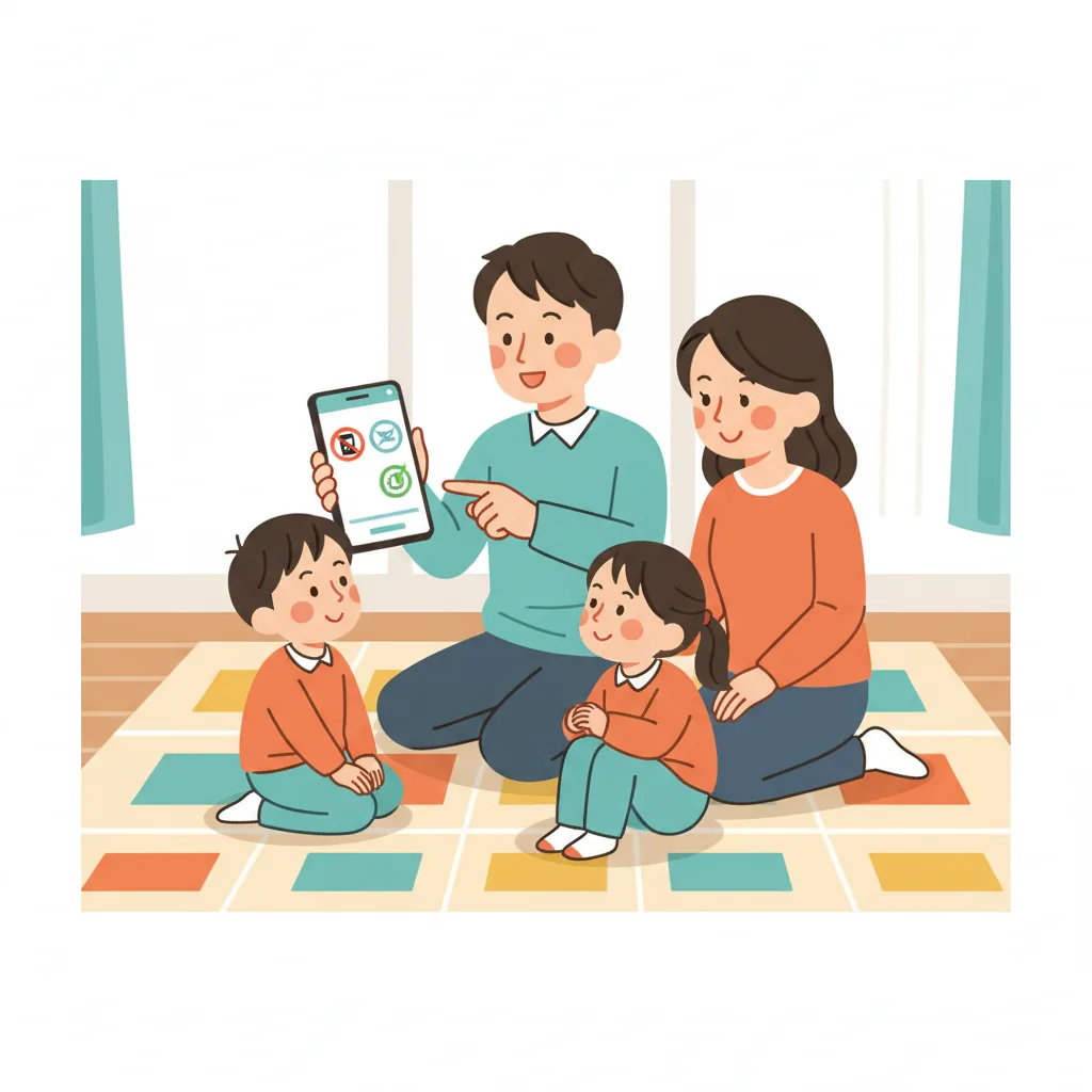 小学生のスマホルール：家庭で始める賢い利用術
