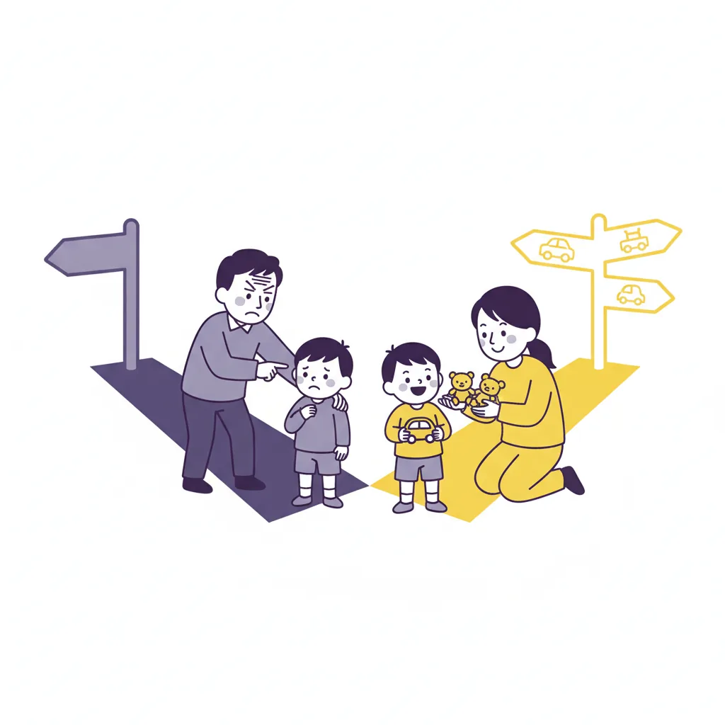親の関わり方が子どもの自己決定力を左右する：NG行動とOK行動