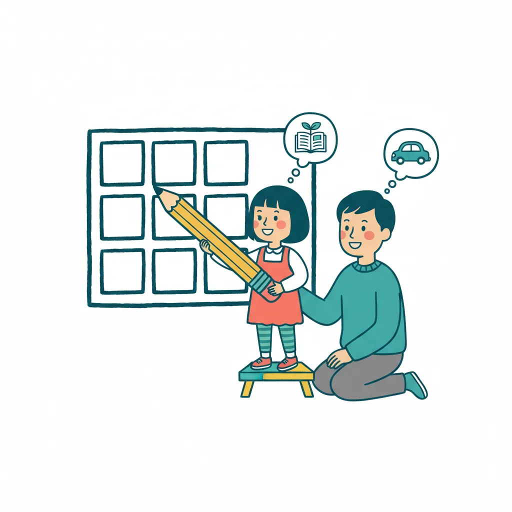 子どもの目標設定の教え方：親が実践すべき８つのステップ