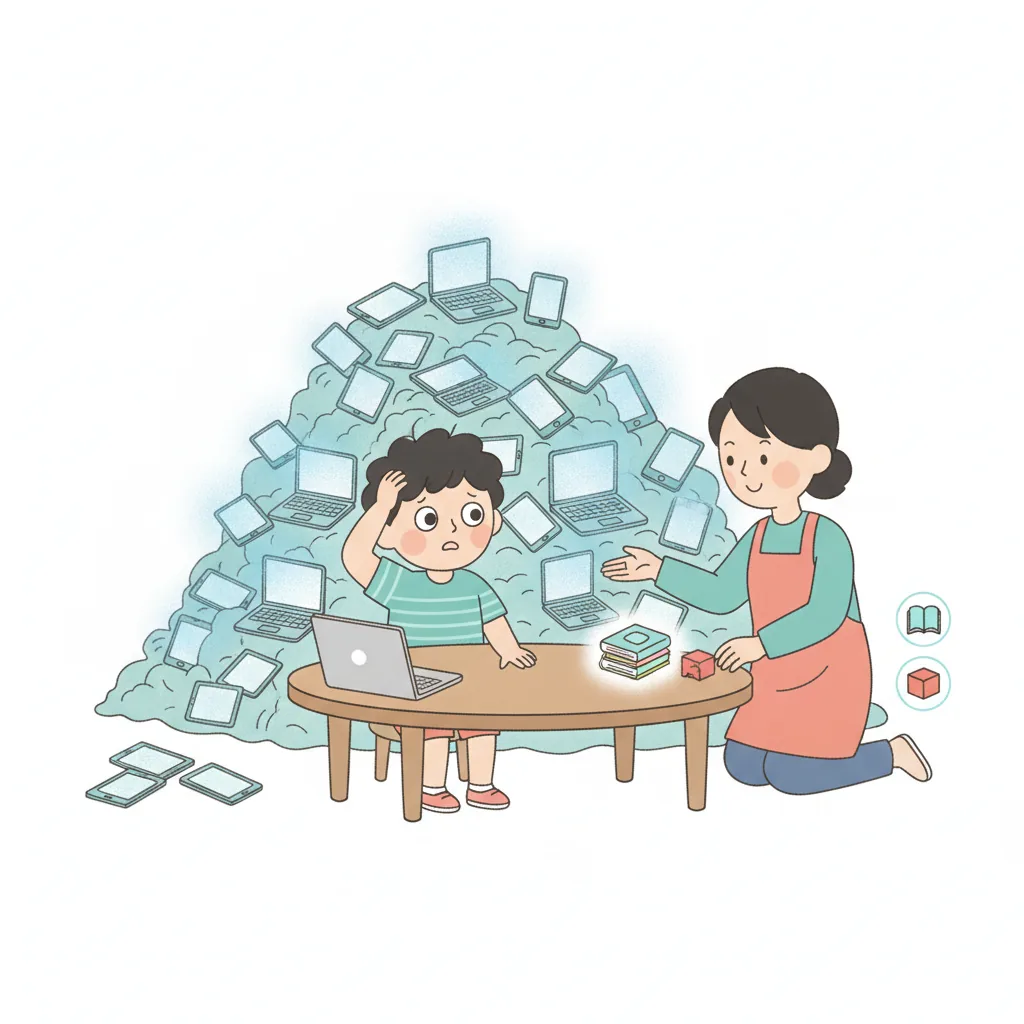 家庭でできる情報過多対策：法的思考力を育む実践ステップ