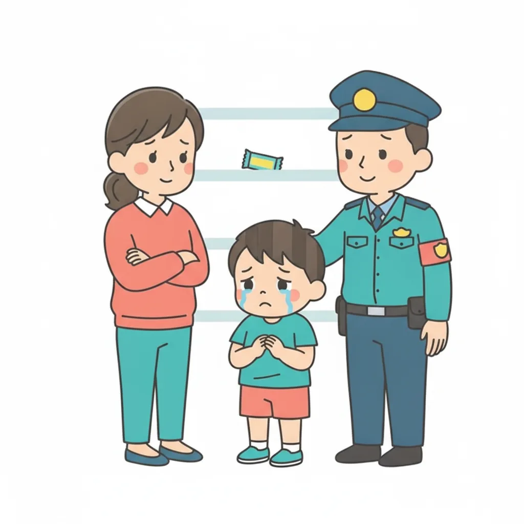 万引きで子どもが警察に?補導と親の責任を法的思考で考える