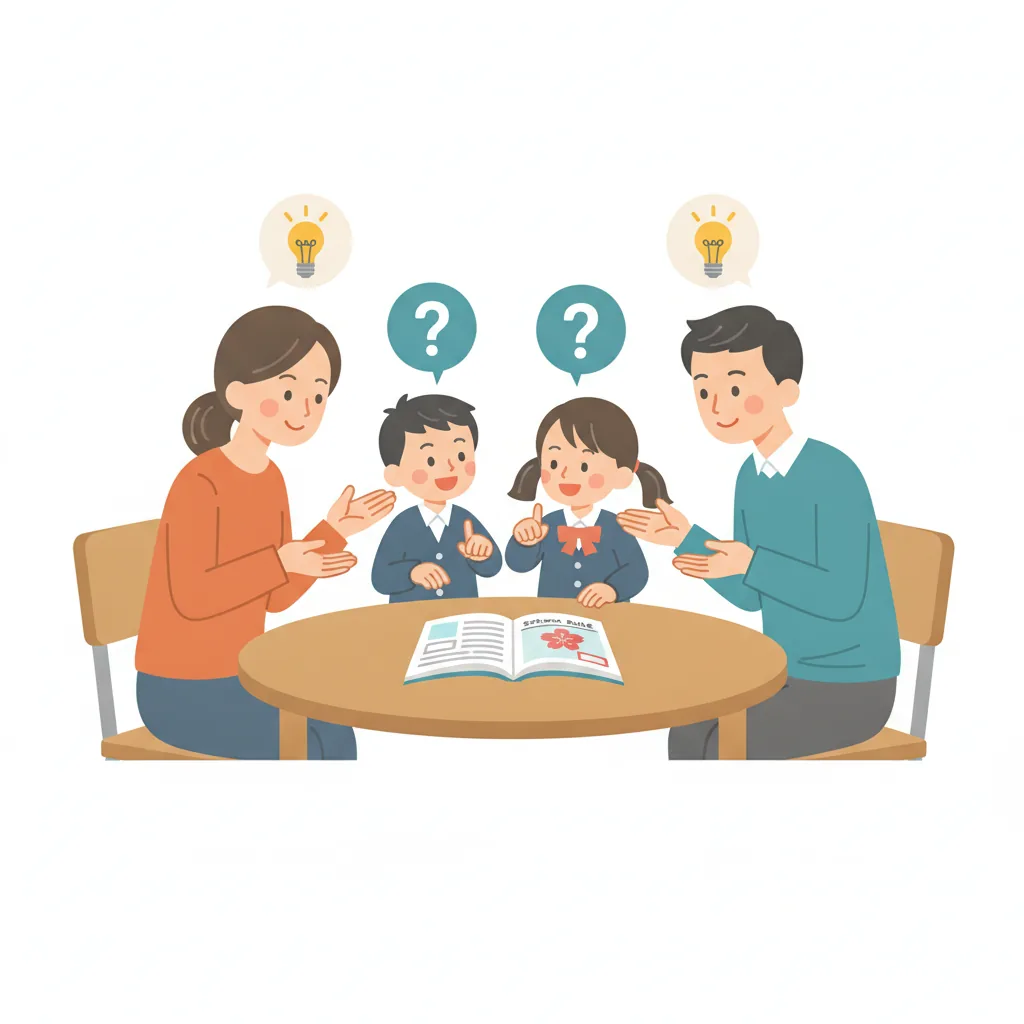 家庭で子どもと話し合うヒント